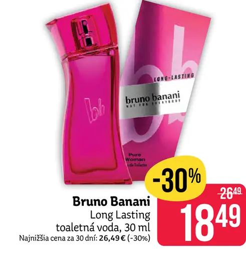 Bruno Banani Long Lasting toaletná voda