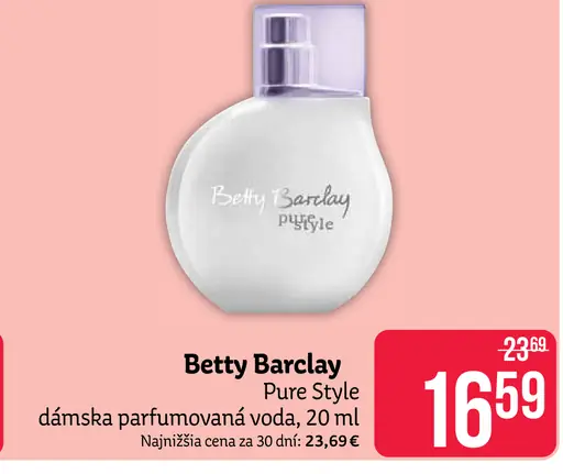 Betty Barclay Pure Style dámska parfumovaná voda