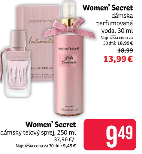 Women'Secret Intimate parfumová voda