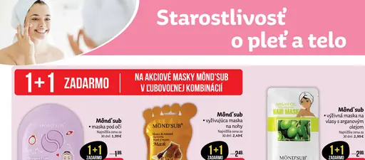 Mônd'Sub maska pod oči