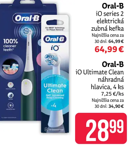 Oral-B iO Ultimate Clean náhradné hlavice
