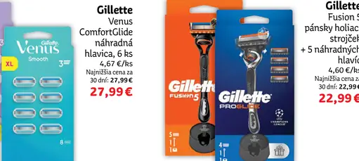 Gillette Venus ComfortGlide náhradná hlavica