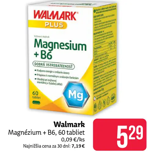 Walmark Magnesium + B6