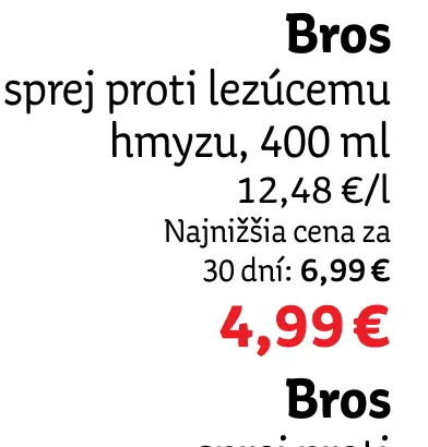Bros sprej proti lezúcemu hmyzu