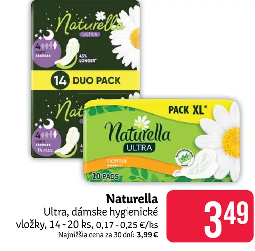 Naturella Ultra Dámske hygienické vložky