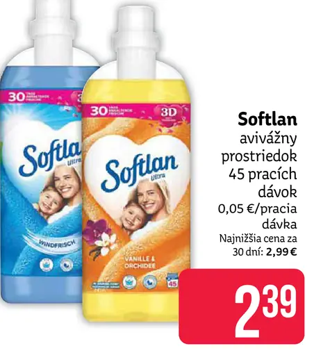 Softlan avivážny prostriedok
