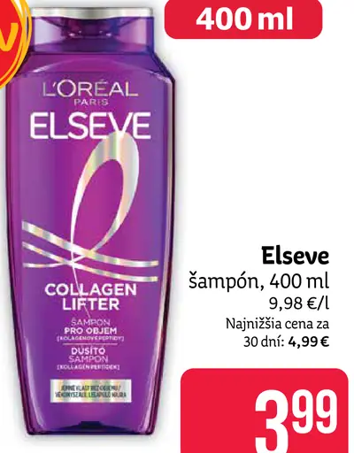 L’Oréal Paris Elseve Collagen Lifter šampón