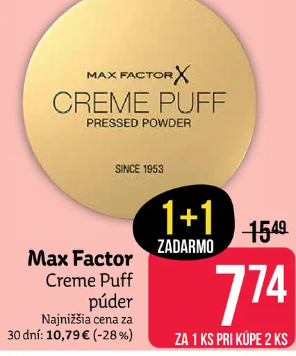 Max Factor púder Creme Puff