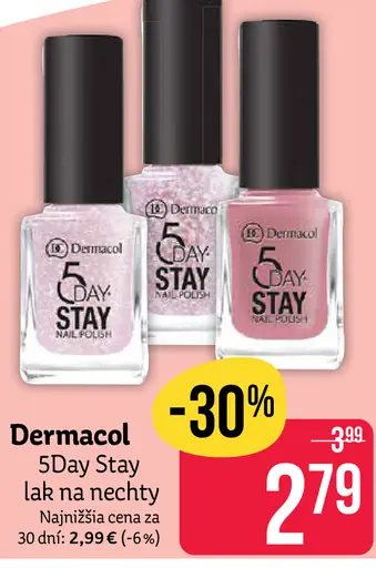 Dermacol 5 Day Stay lak na nechty