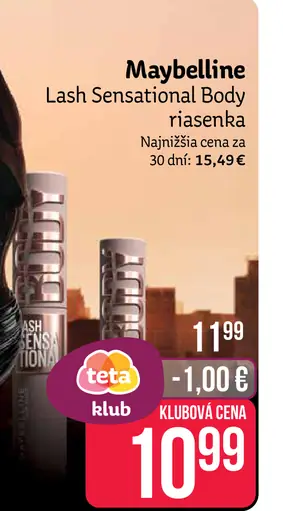 Maybelline riasenka Lash Sensational