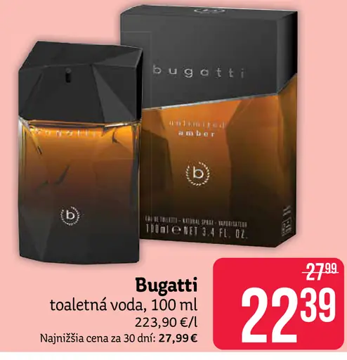 Bugatti pánska toaletná voda