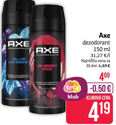 Axe Blue Lavender deodorant