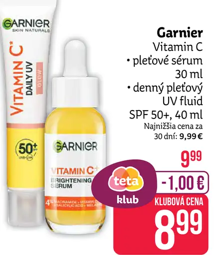 Garnier Skin Naturals pleťové sérum Vitamin C