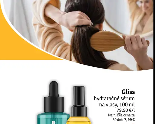 Gliss hydratačné sérum na vlasy