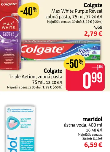 Colgate Triple Action zubná pasta