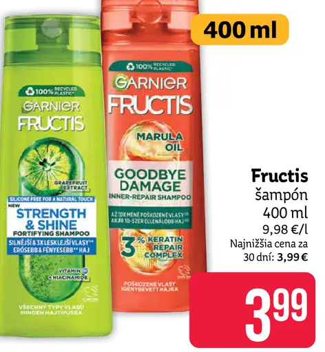 Fructis šampón
