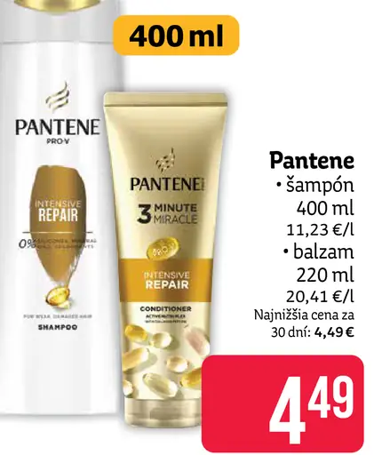 Pantene šampón
