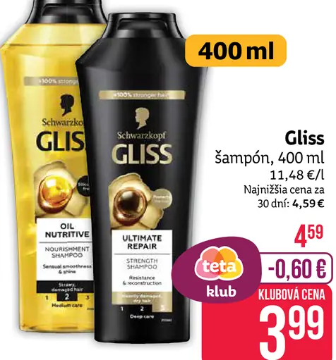 Gliss šampón