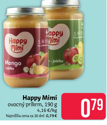 Happy Mimi ovocný príkrm