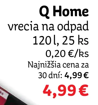 Q Home vrecia na odpad
