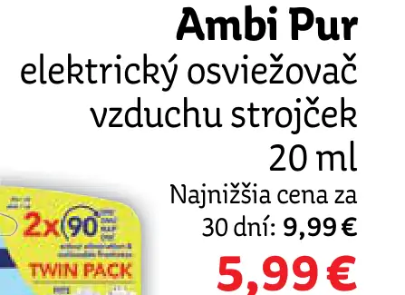 Ambi Pur elektrický osviežovač vzduchu