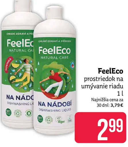 FeelEco prostriedok na umývanie riadu