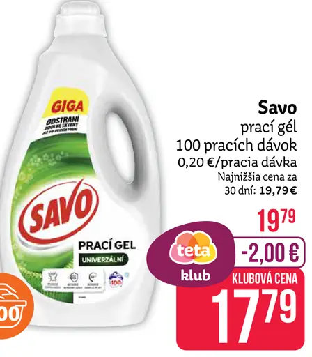 Savo prací gél Universal