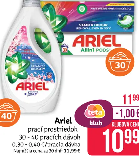 Ariel kapsuly All-in-1 PODS Color