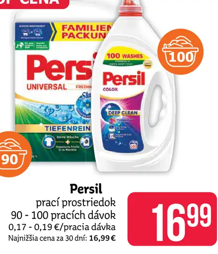 Persil prací prostriedok