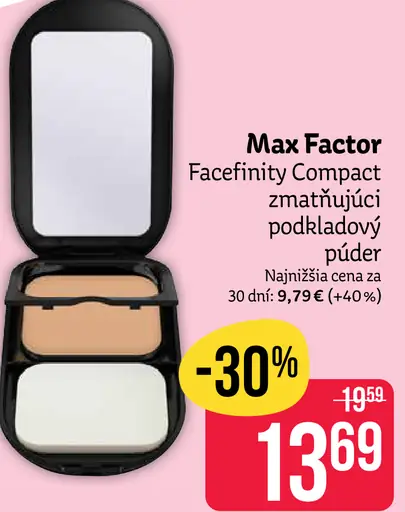 Max Factor Facefinity Compact púder