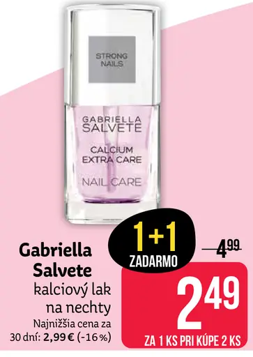 Gabriella Salvete Calcium Extra Care lak na nechty