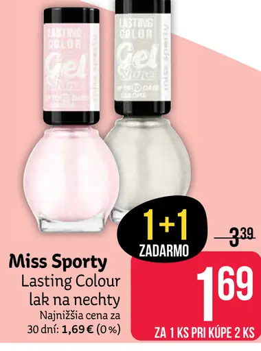 Miss Sporty Lasting Color lak na nechty