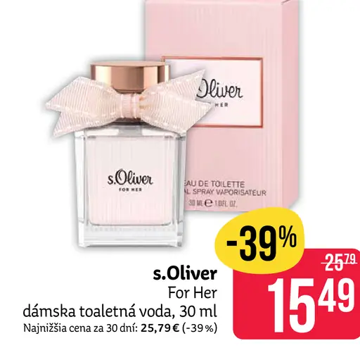 S.Oliver For Her dámska toaletná voda