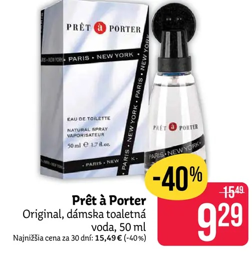 Prêt à Porter Original dámska toaletná voda