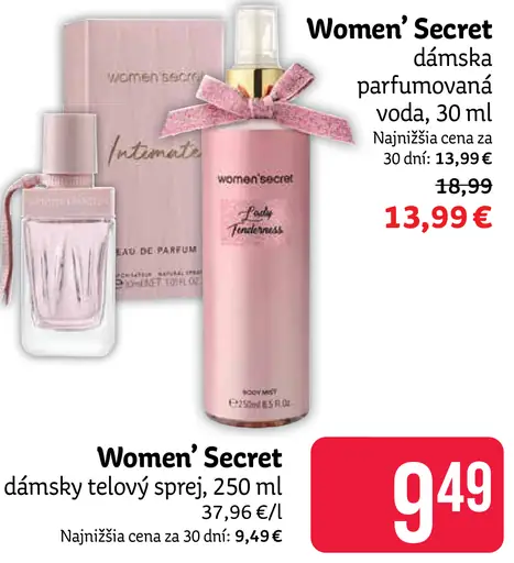 Women'Secret Intimate parfumová voda