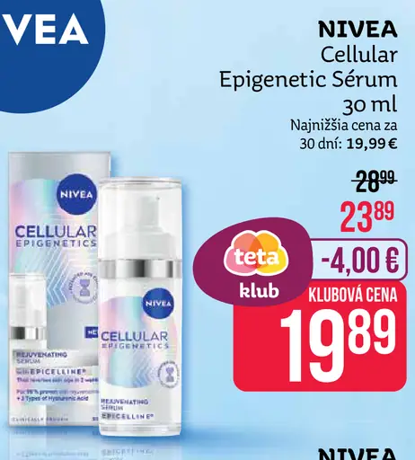 Nivea Cellular Epigenetics sérum