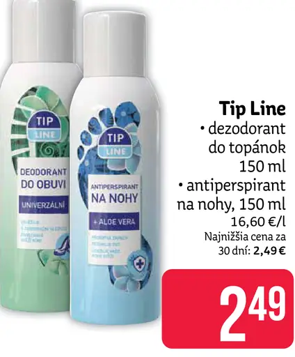 Tip Line dezodorant do topánok