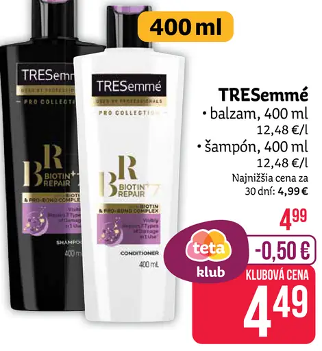 TRESemmé balzam na vlasy