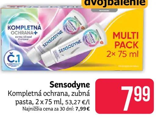 Sensodyne Kompletná ochrana zubná pasta
