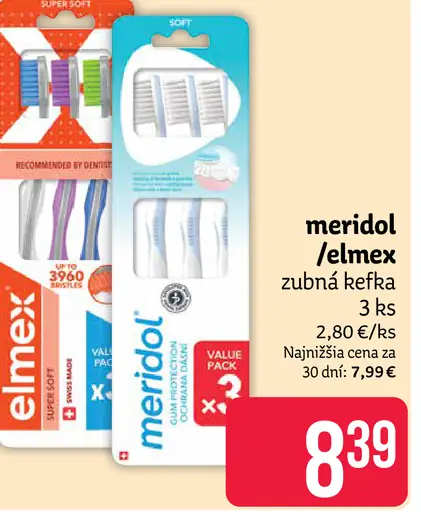 Meridol/Elmex zubná kefka