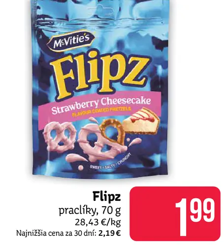 McVitie's Flips praclíky