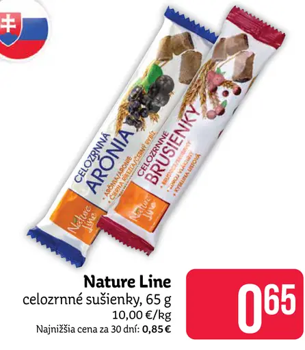 Nature Line celozrnné sušienky