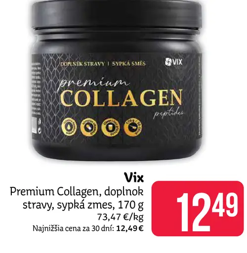 Vix Premium Collagen doplnok stravy, sypká zmes