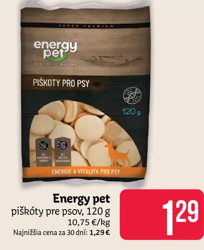 Energy Pet piškóty pre psy