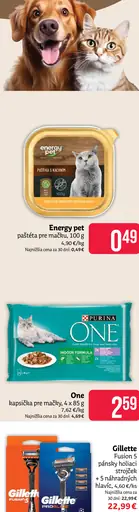 Energy Pet paštéta s hovädzím pre mačku