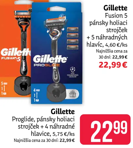 Gillette Fusion5 pánsky holiaci strojček s náhradnými hlavicami