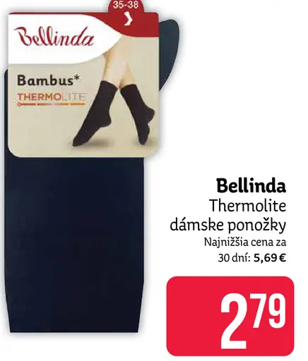 Bellinda Thermolite dámske ponožky