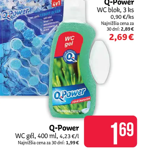 Q-Power WC gél