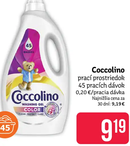 Coccolino prací gél