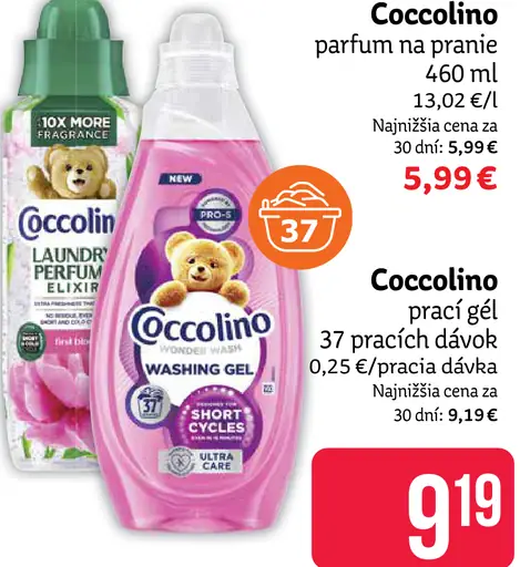 Coccolino parfum do prania